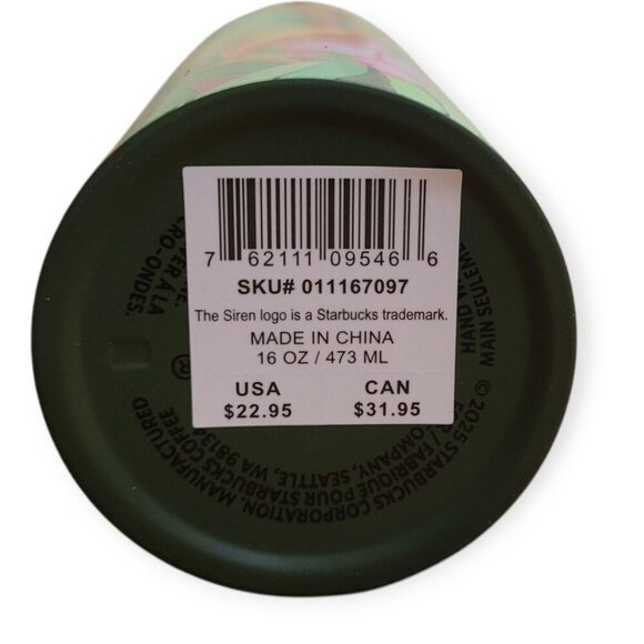 Starbucks FARM Rio 16oz Banana Leaves Tumbler NWT - Picture 8 of 9